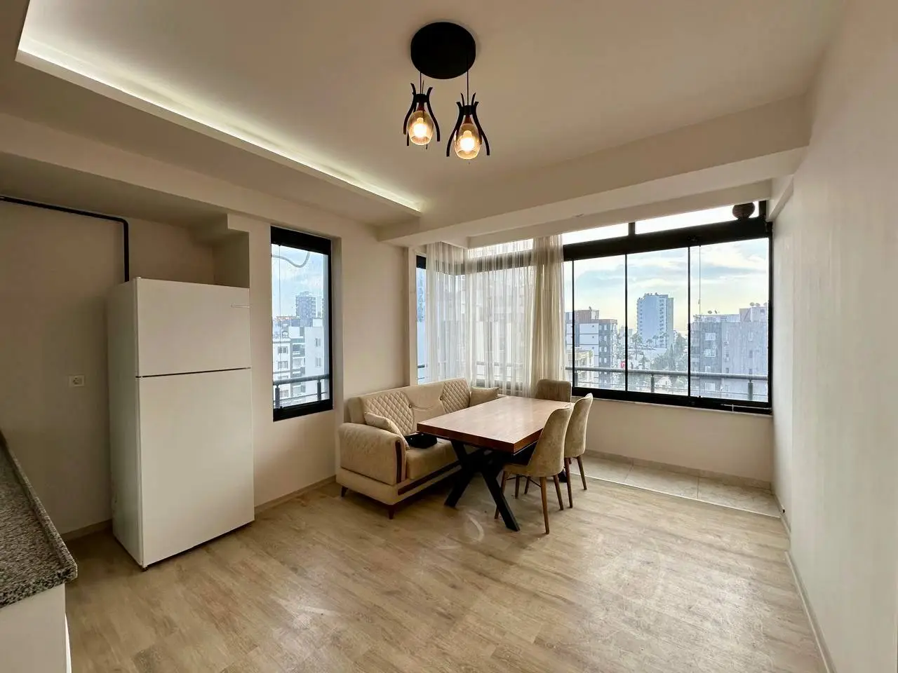 Квартира 1+1 с мебелью и техникой в Тедже, Мерсин - Aa11056v