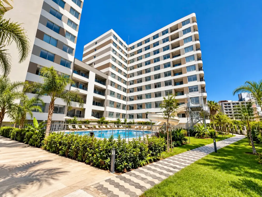 New complex of apartments 1+1, Tomyuk, Mersin - ECOT11