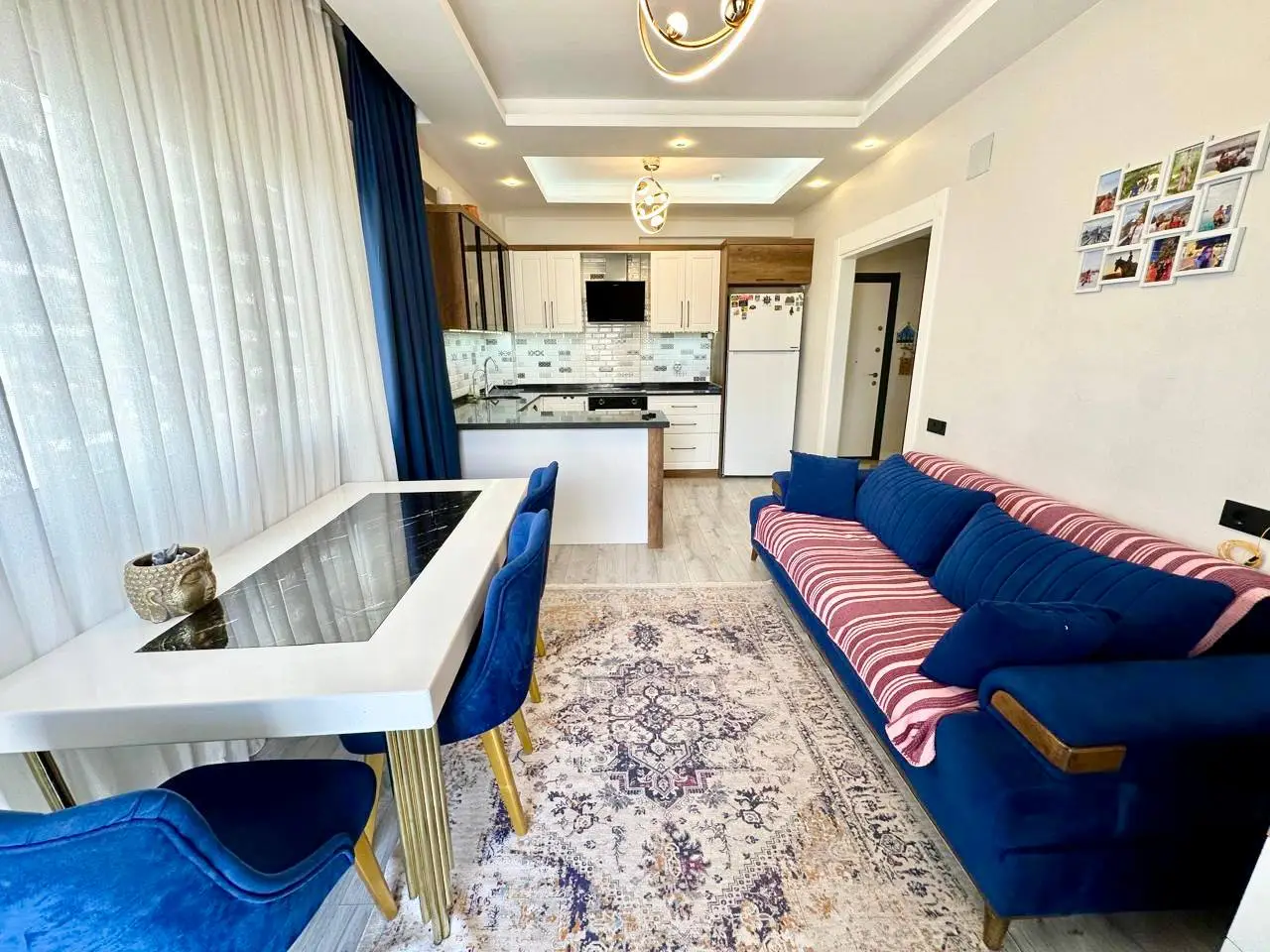 Квартира 2+1 с мебелью и техникой в Томюке, Мерсин - Aa21415v