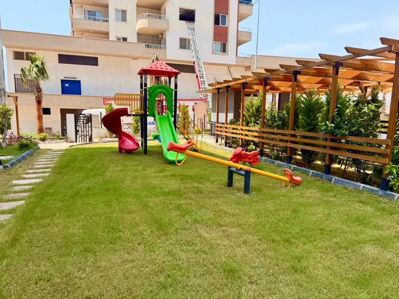 New 1+1 apartment in Mersin, Tomuk - NA11691v
