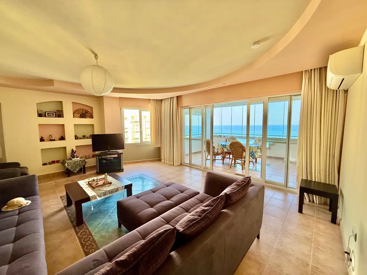 Mersin Çeşmeli'de Panoramik Manzaralı 3+1 Daire - L30359v