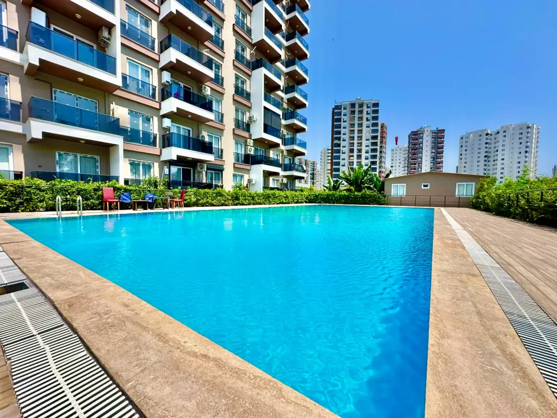 Квартира 1+1 в новом доме рядом у моря в Мерсине, Тедже - Aa4204901