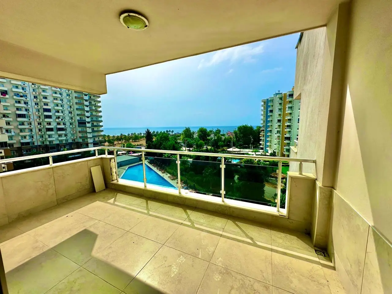 Кватэра 2+1 з відам на мора, з мэбляй, у Чэхмелі, Мерсін - ASF67412