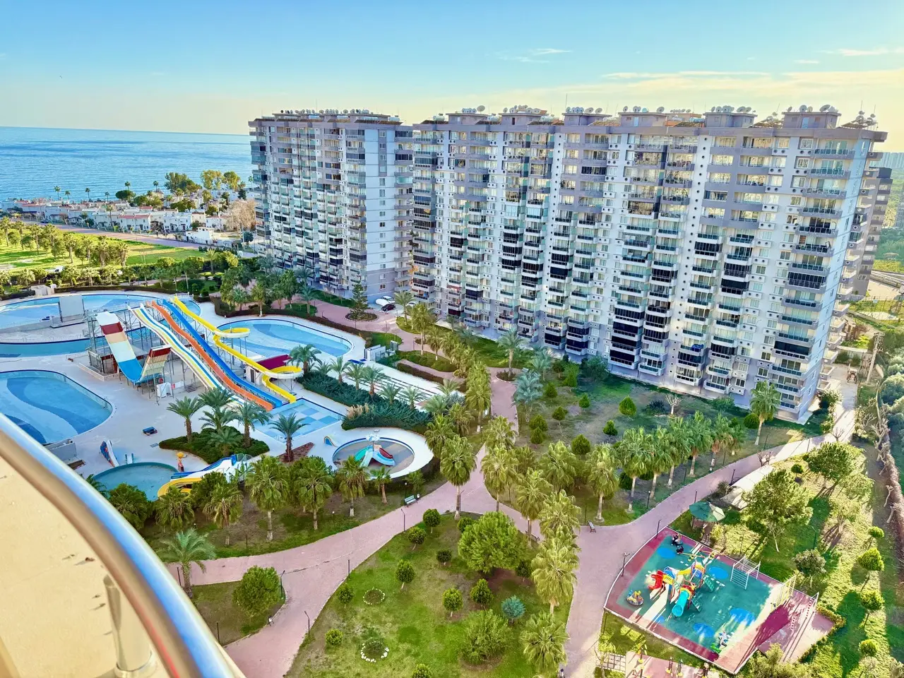 Rent 3+1 on the first line in Mersin - k1530