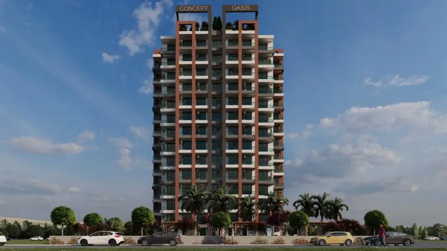 Квартири 1+1 в Тедже, Мерсин - EMOAS11