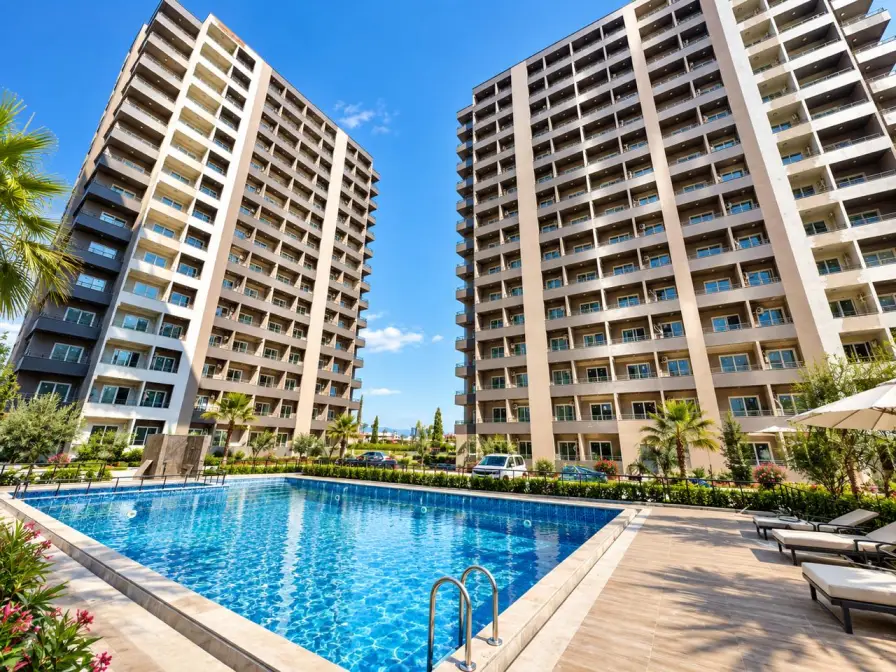 Apartment in Mersin, 1+1 in Arpaçbahşış - OX971119