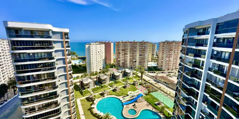 Квартира 2+1 в комплексе премиум класса в Мерсине, Томюк - Aa1082113