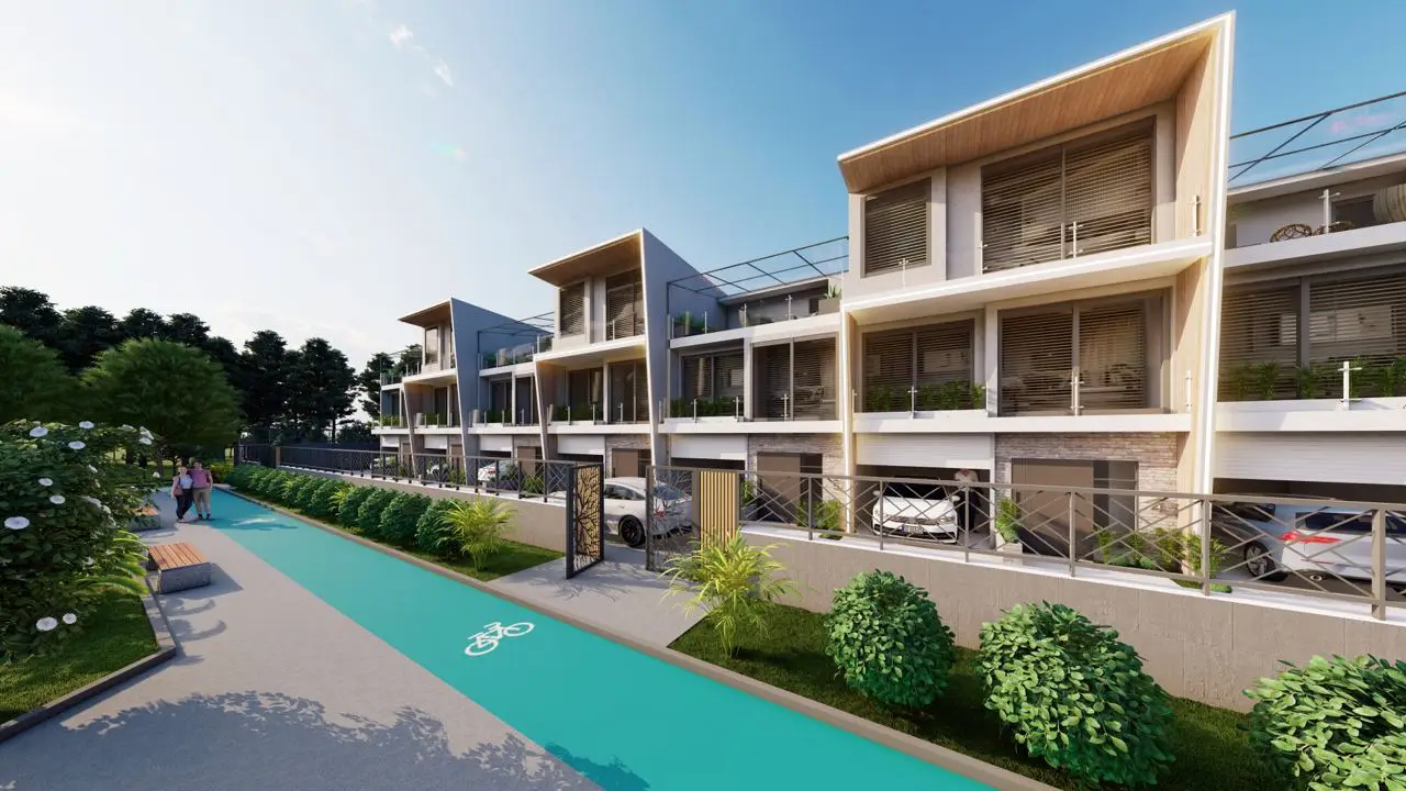 Панорамные виллы класса люкс 3+2, Мерсин, Аяш- ADLV32