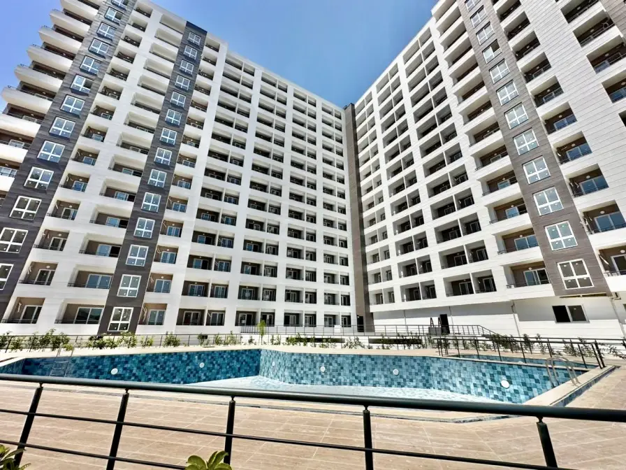1+1 Apartment with Sea View in Mersin, Kocahasanli - ILE001164