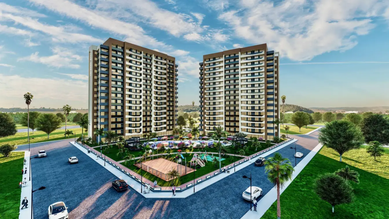 1+1 apartment with an excellent layout in Mersin, Tomük - IHT001117