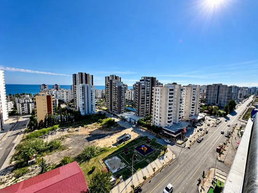 Квартира 1+1 с видом на море в Мерсине, Тедже - Sde3812160