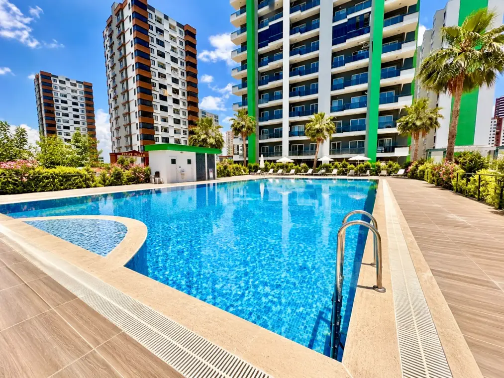 Complex in Mersin, Mezitli with a pool. 1+1 apartments - EPr0011