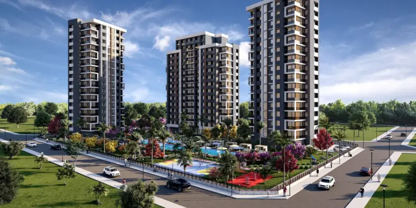 Квартира 2+1 в новом комплексе в Мерсине, Чешмели - IBL002117