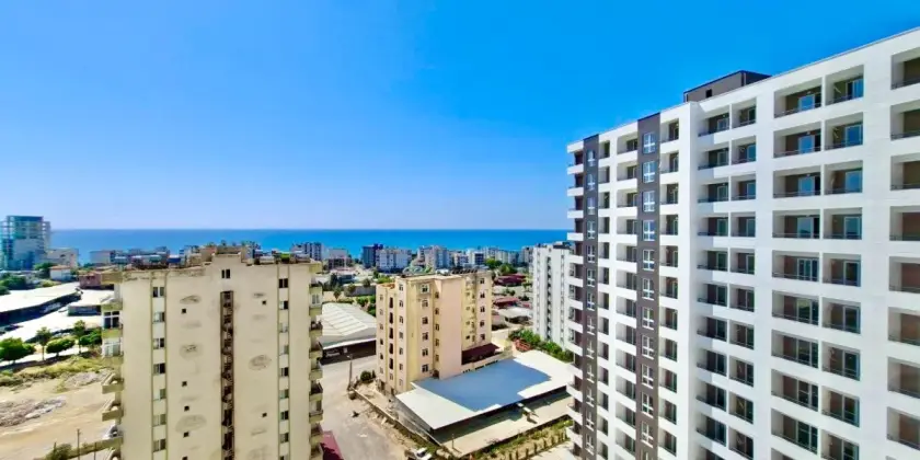 Квартира 2+1 с видом на море в Мерсине, Коджахасанлы - ILE0021814