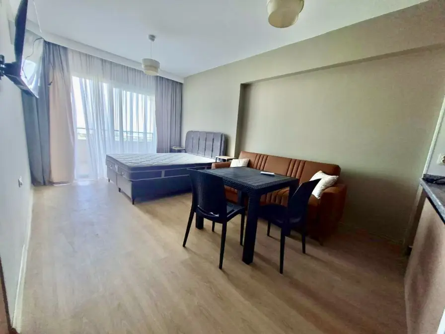 1-Zimmer-Wohnung (1+0) in Kargıpınarı, Mersin, mit Meer- und Zitronenhainblick zu vermieten - Se0111125