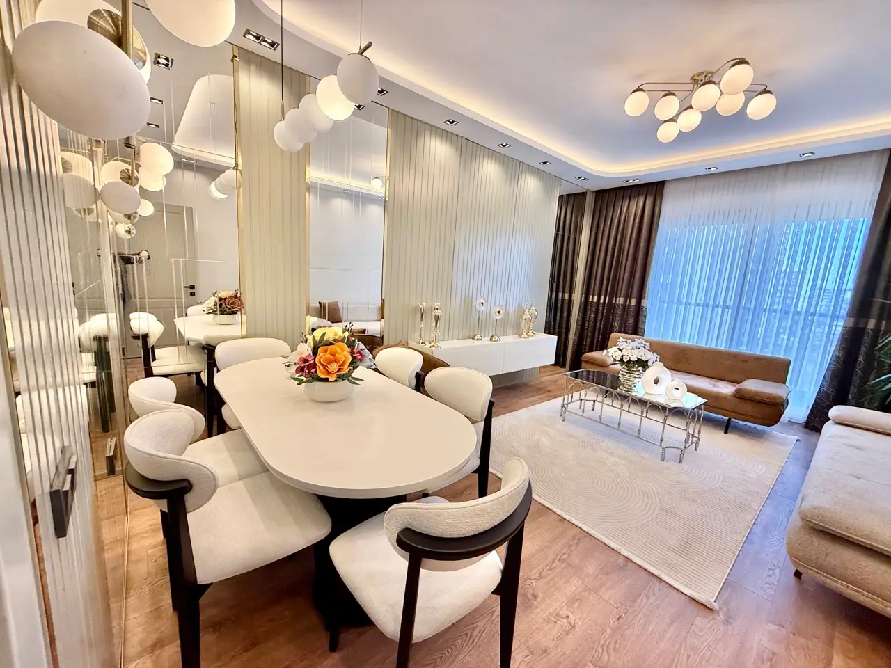 Квартира 4+1 в Мезітлі, Мерсін - FET841v