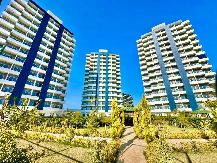 Квартира 1+1 в новом большом комплексе в Тедже, Мерсин - IBR00110