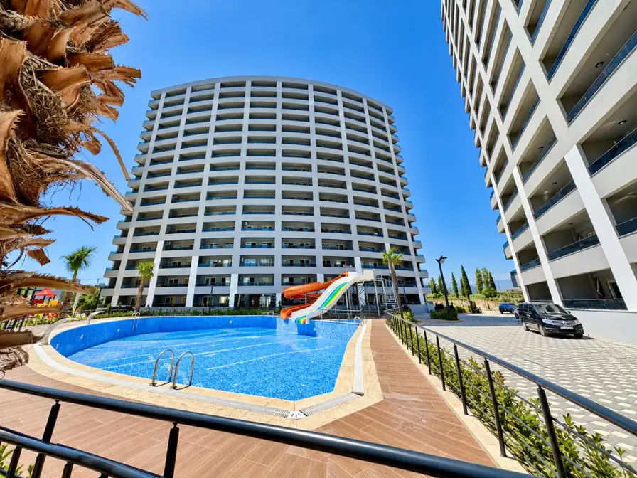 1+1 apartment in a new complex in Mersin, Tomuk - Asg4715187