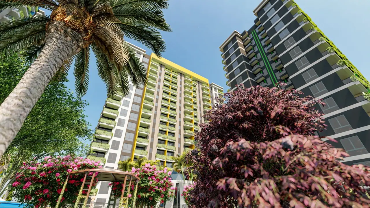 Новий комплекс квартир 2+1, Чешмелі, Мерсін - EROP21