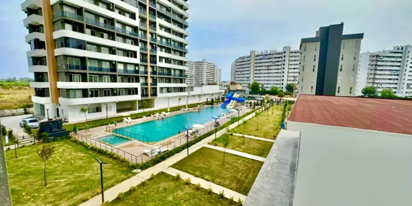 Квартира 1+1 у моря в Мерсине, Томюк - Aa38110216