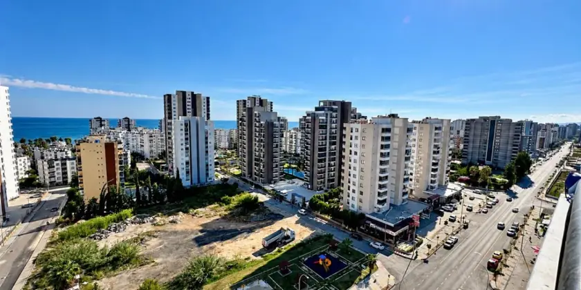 Квартира 1+1 с видом на море в Мерсине, Тедже - Sde3812160