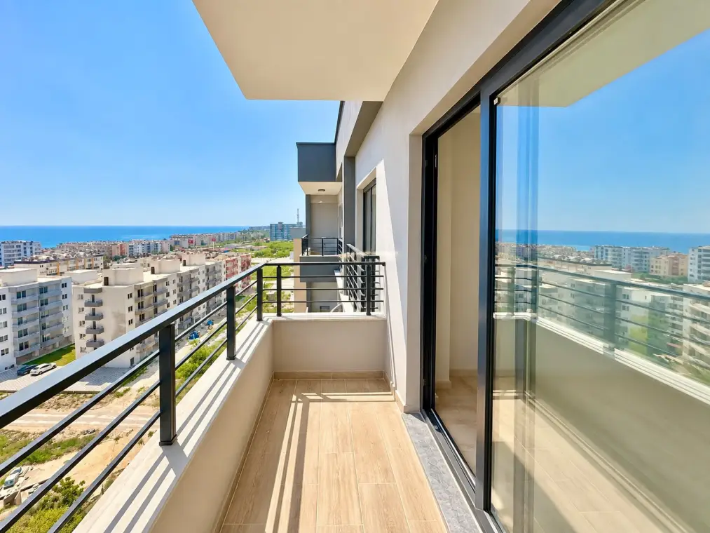 Apartment 1+1 in a new complex in Mersin, Limonlu - SERLIM11b867