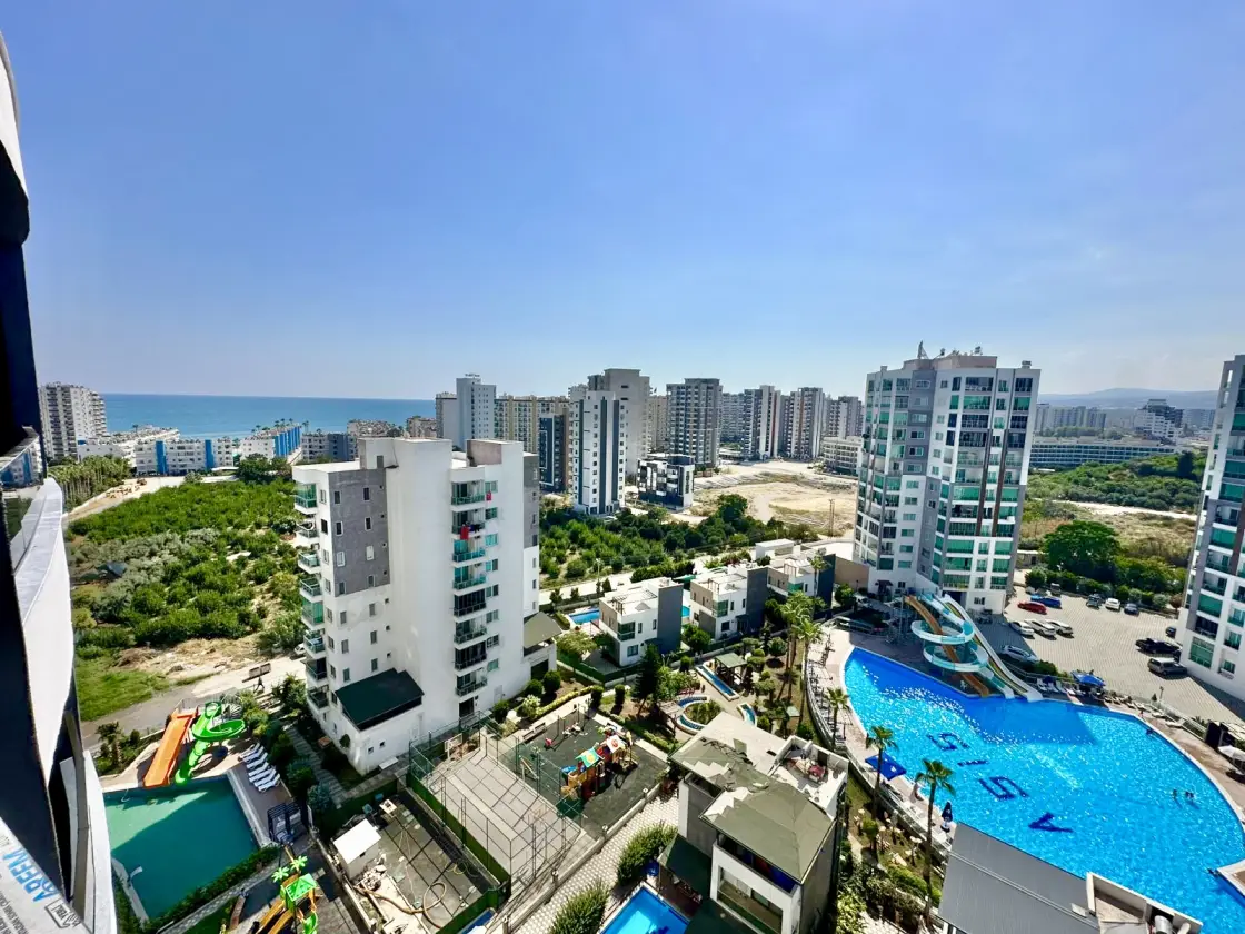1+1 apartment in a new complex in Mersin, Tomuk - Oma530s11w
